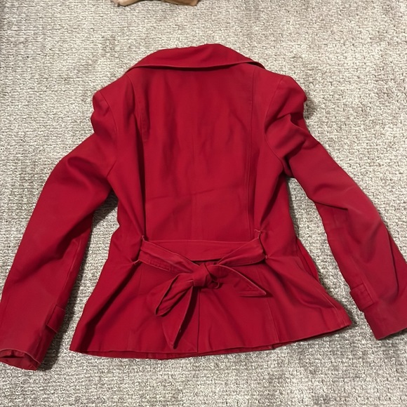 Smart set red spring coat - Picture 5 of 12